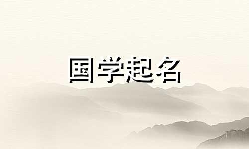 2020年农历腊月十六以五行缺木为男婴取名