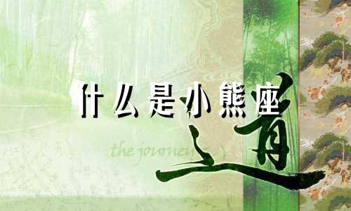 什么是小熊座 小熊座特征分析表