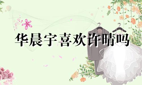 华晨宇喜欢许晴吗 许晴与华晨宇星座分析