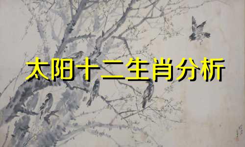 太阳十二生肖分析 十二星座分别代表什么？