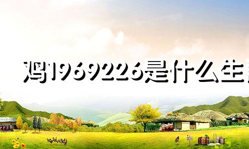鸡1969226是什么生肖 226年出生的生肖分析