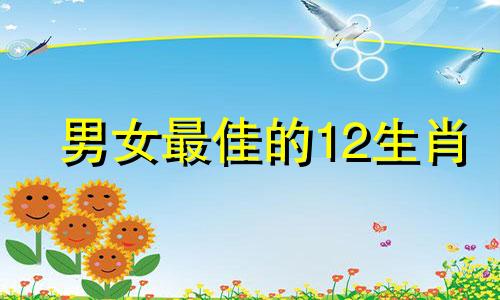 男女最佳的12生肖 男女最适合结婚的生肖