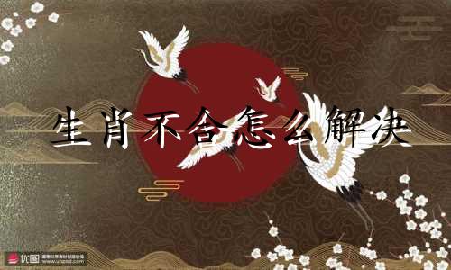 生肖不合怎么解决 生肖和年份不合怎么办