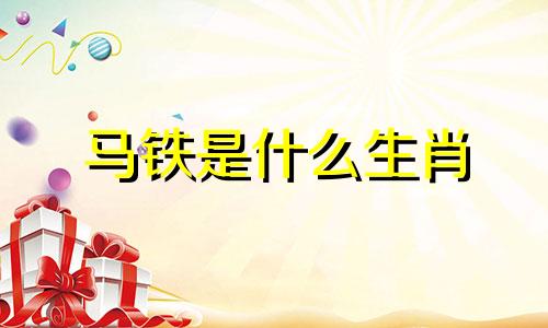 马铁是什么生肖 马铁是什么生肖？