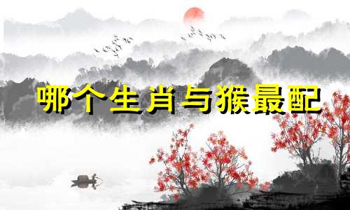 哪个生肖与猴最配 什么生肖与猴最配