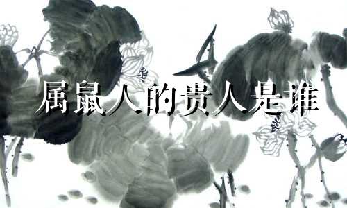 属鼠人的贵人是谁 属鼠人的贵人是谁