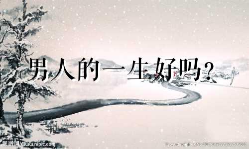 男人的一生好吗?