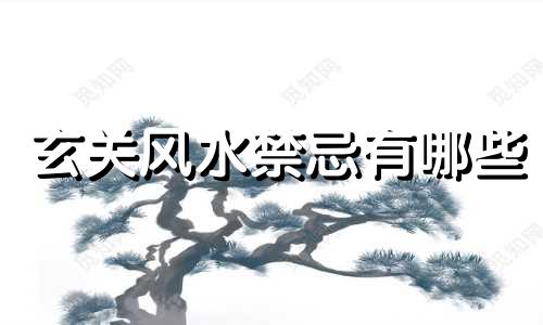 玄关风水禁忌有哪些 小玄关装修风水禁忌大全