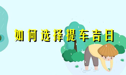 如何选择提车吉日 生日、提车吉日