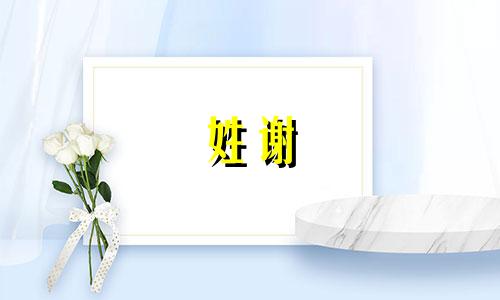 姓谢 谢道韫的生辰八字