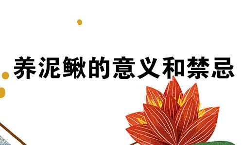 养泥鳅的意义和禁忌 图解鱼缸养泥鳅的风水禁忌