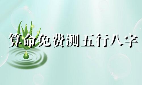 算命免费测五行八字 免费算命、免费预测八字配对、八字算命