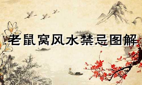 老鼠窝风水禁忌图解 坟墓里有老鼠窝的原因分析