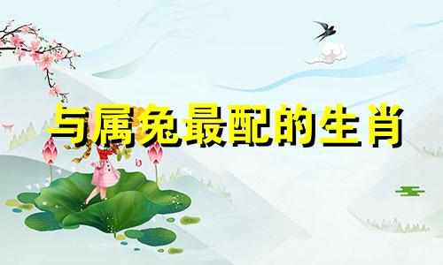 与属兔最配的生肖
