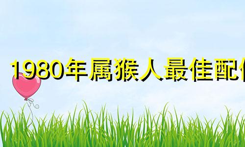1980年属猴人最佳配偶