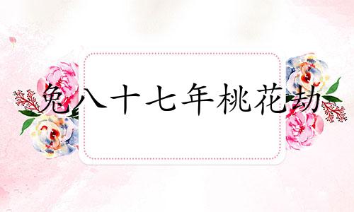 兔八十七年桃花劫