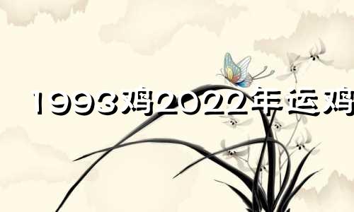 1993鸡2022年运鸡29岁?