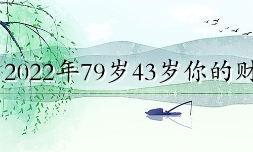 2022年79岁43岁你的财富