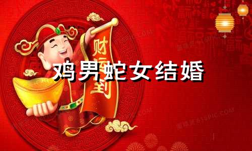 鸡男蛇女结婚