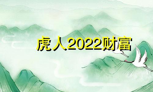 虎人2022财富