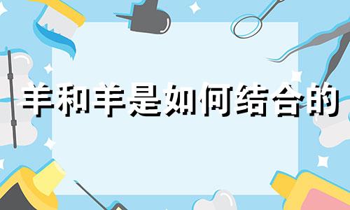 羊和羊是如何结合的
