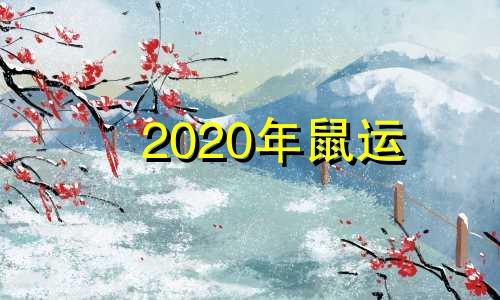 2020年鼠运