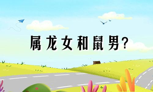 属龙女和鼠男?