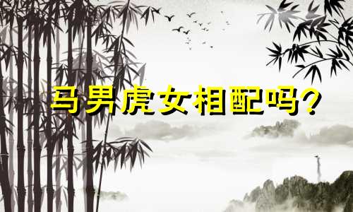马男虎女相配吗?