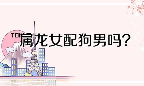 属龙女配狗男吗?