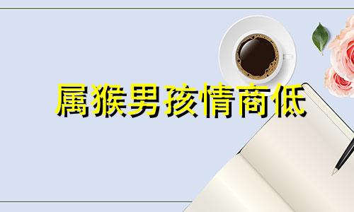 属猴男孩情商低