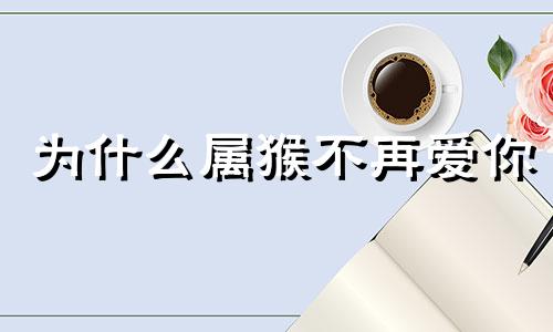 为什么属猴不再爱你