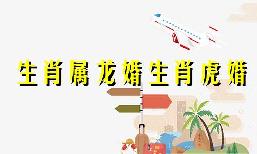 生肖属龙婚生肖虎婚