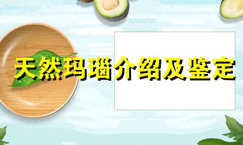 天然玛瑙介绍及鉴定