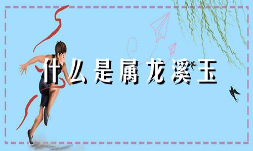 什么是属龙溪玉