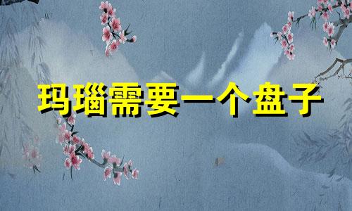 玛瑙需要一个盘子