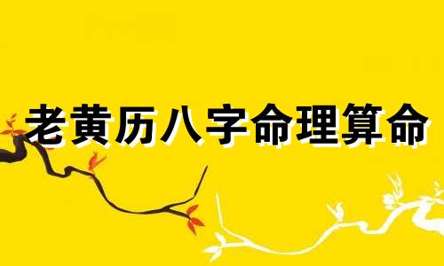 老黄历八字命理算命 万年历查询四柱八字表，万年历查询生辰八字