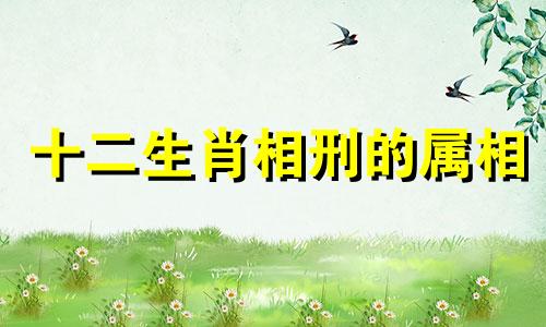 十二生肖相刑的属相 十二生肖冲克刑害详细一览表