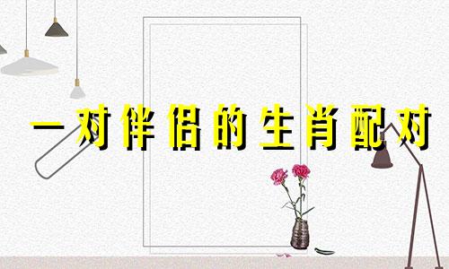 一对伴侣的生肖配对 十二生肖最佳婚姻搭配，十二生肖配偶对象
