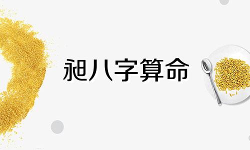 昶八字算命 解八字算命步骤