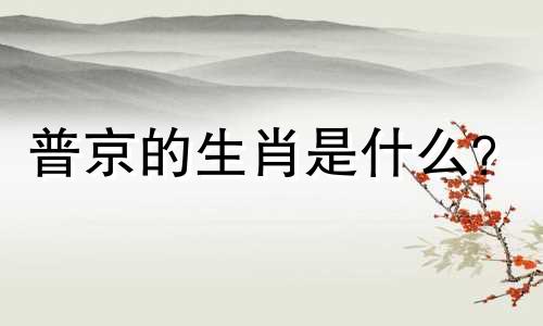 普京的生肖是什么? 十二生肖中有哪些国内外名人,12生肖中的四大名人分别属于哪个生肖