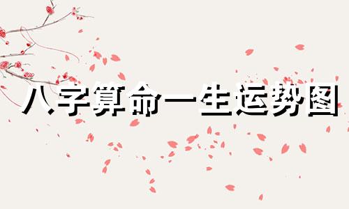 八字算命一生运势图 生辰八字看一生运势起伏图,人生运势曲线图