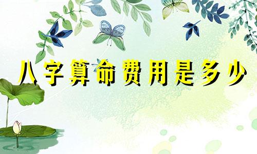 八字算命费用是多少 请问各位同行,你们每天算命看八字能骗多少钱 有什么技巧吗 