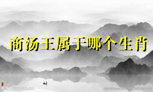 商汤王属于哪个生肖 三瓦两舍的含义是什么