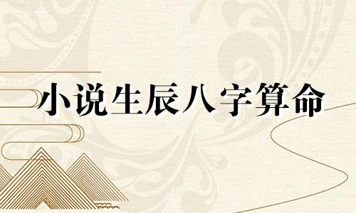 小说生辰八字算命 解八字算命步骤