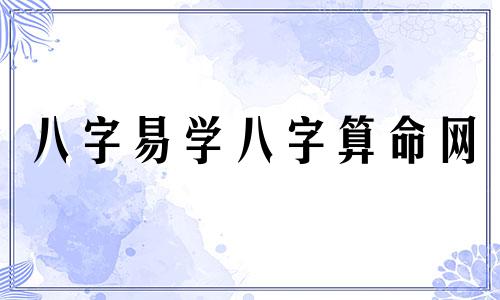八字易学八字算命网 免费八字算命终身详解,如何八字排盘,喜用神