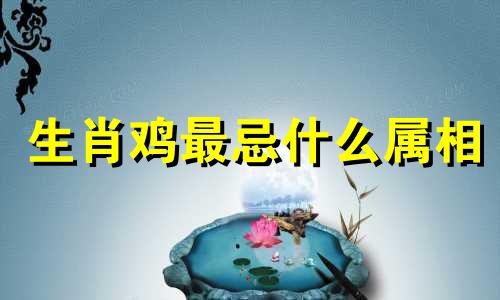 生肖鸡最忌什么属相 鸡与哪个生肖相克