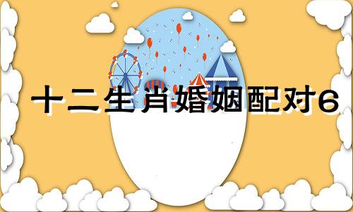 十二生肖婚姻配对6 完整的十二生肖婚姻配对指南，男女婚配表