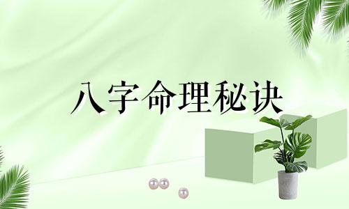 八字命理秘诀 神秘不外传的八字命运解析诀窍