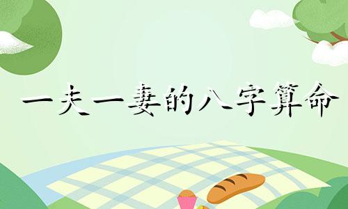 一夫一妻的八字算命 八字命理 小三情妇的命运特点一对一伴侣关系中的生辰