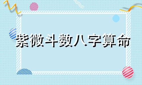 紫微斗数八字算命 利用紫薇命盘分析我的八字优缺点，以及如何化解凶运